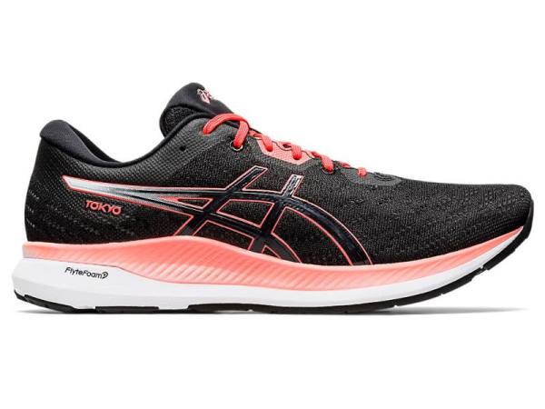 Asics Hardloopschoenen Heren, EVORIDE Zwart/Oranje/Rood - Asics Online Sales | B7156483-UH